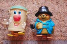 Dusty Bin 3 2 1 and Paddington Wind Up Clockwork Toys (working) late 1970s?