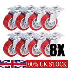 8* Heavy Duty 50mm Rubber