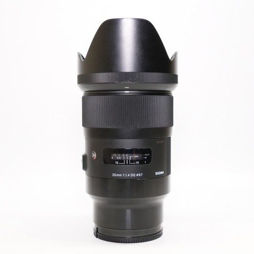 Used sigma 35mm - f/1.4, art