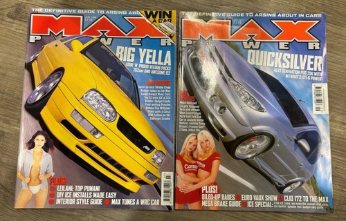 Max power magazines august - magazines, x