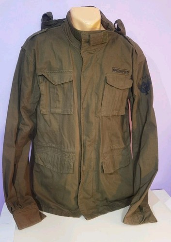Men ringspun khaki military - men's,