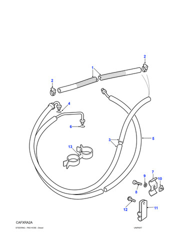Land rover genuine pipe - genuine,