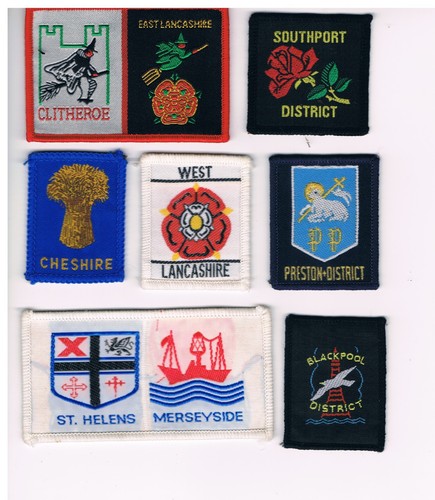 Scout badges - (lancashire),