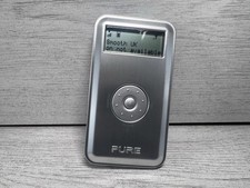 Pure Move 2500 Pocket Radio DAB/FM - White/Silver  Fully Working.