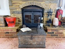 Old Antique Pine Chest