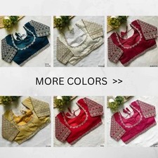 Saree Blouse Readymade Designer Sari Choli Indian Party Wear Bollywood Dress