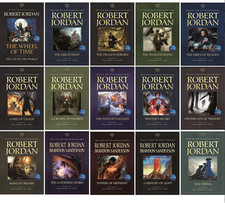 Robert Jordan - The Wheel of Time - Complete 15 Volume Set - *READ*