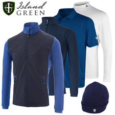 ISLAND GREEN MENS 5 PIECE WINTER GOLF CLOTHING PRO PACK / NAVY BLUE @ 50% OFF !!