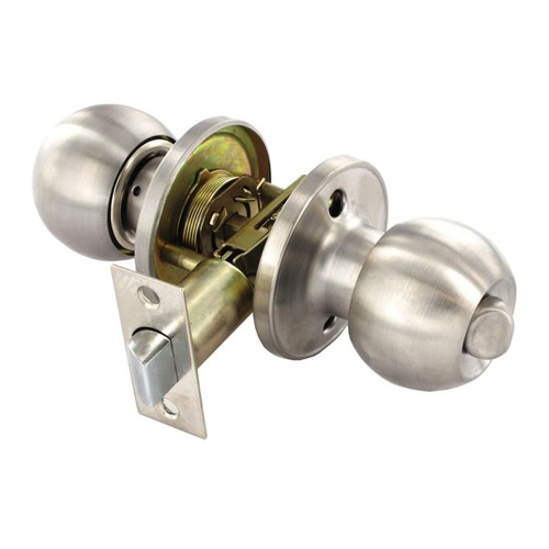 Privacy door knob - door, satin