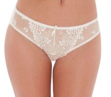 Charnos Suzette Ivory Embroidered Brief UK 10
