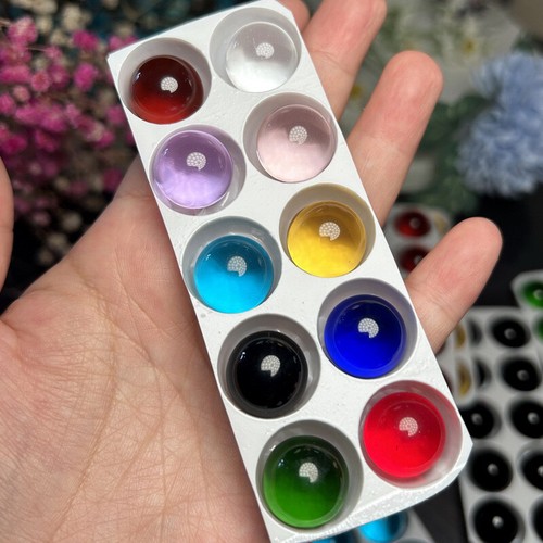 Mixed 20mm crystal sphere - mixed,