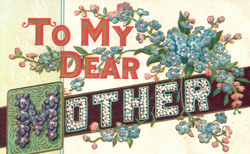 Vintage postcard dear - postcard, my