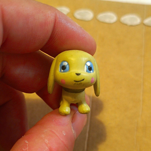 Bandai small dog - bandai, figurine