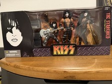 KISS McFarlane Paul Stanley 3 Pack Action Figure Set -Alive, Love Gun, Creatures