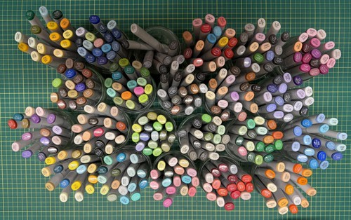 Complete set 360 copic - set,