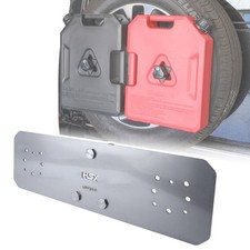 Twin Spare Wheel Fuel Can Mount for New Defender L663 for Rotopax/Terrafirma 