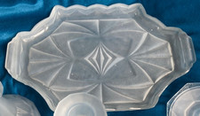 Vintage Sowerby Art Deco Blue