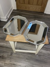 2x Mirrored Trays quality