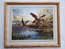 Vintage framed flying