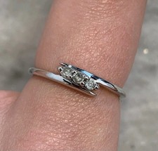 Diamond .10ct White Gold Ring