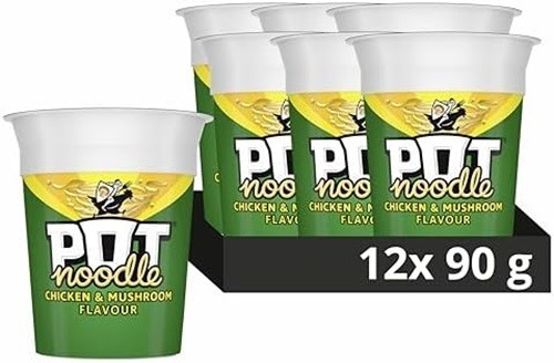 Pot noodle chicken - pot,
