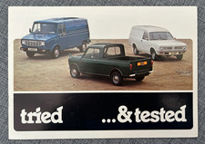 LEYLAND MINI VAN SHERPA VAN SALES BROCHURE 1970'S