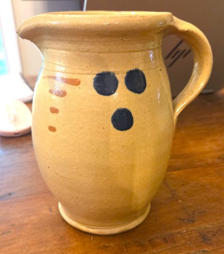 French polka dot pottery - french,