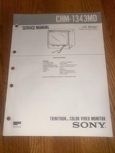 Sony trinitron color - sony,