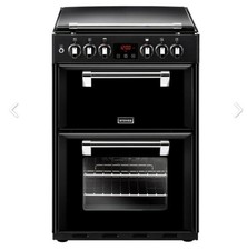 Stoves ST RICH 600DF 444444723 600mm Dual Fuel Cooker Black RRP £979!!!