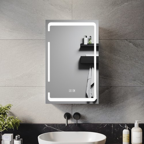 Llluminated bathroom mirror - llluminated,