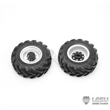Wheel Metal Hub Rubber Tire