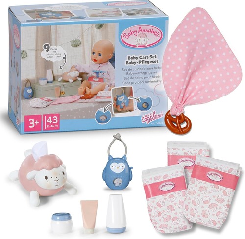 Baby annabell care set - care,