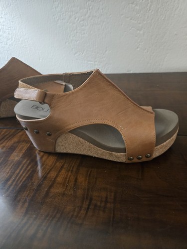 Corkys carley studded wedge - carley,