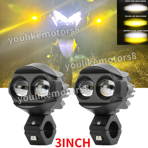 Pair 120w motorcycle headlight - motorcycle,