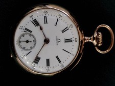 Omega Pocket Watch Solid 18K Gold  