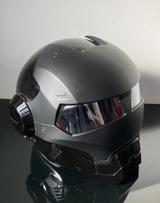 Masei M610 Dot Size M War Machine Iron Man Motorcycle Helmet Full Face Flip Up