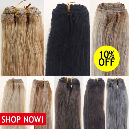 Double weft russian remy real - remy,