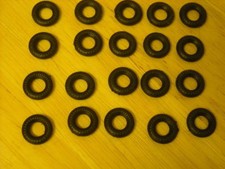 15mm ribbed Dinky replacement tyres pack of 20  K & R Replicas
