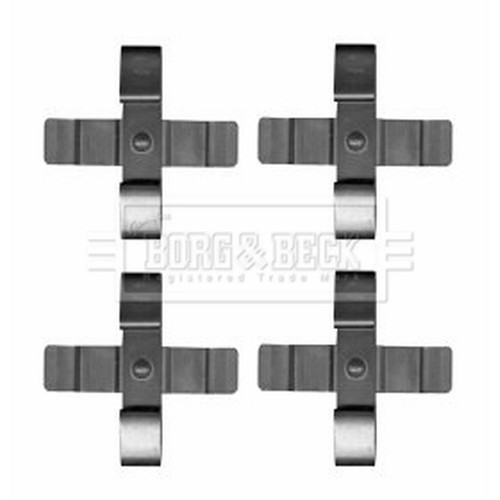 Brake pad fitting kit - pad,