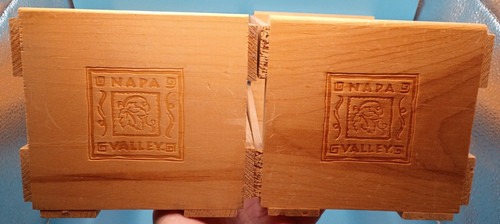 Vintage napa valley wooden - 2,