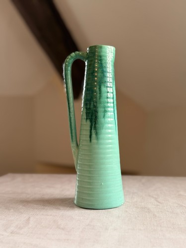 Art deco tall - art, green