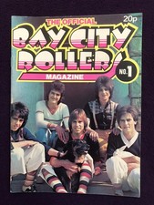 THE OFFICIAL BAY CITY ROLLERS MAGAZINE - No.1 December 1974 EXCELLENT CONDITION