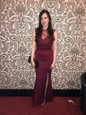 Lipsy Size 12 Red Dress