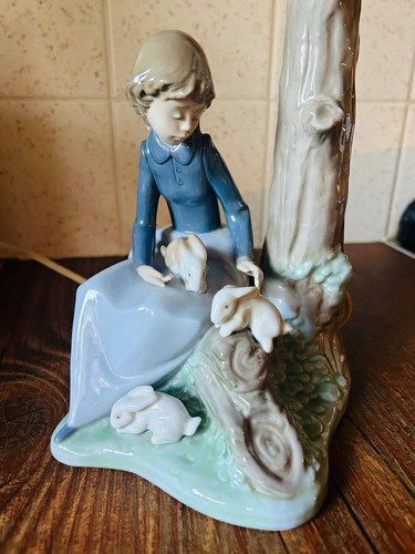 Vintage nao lladro girl - nao,