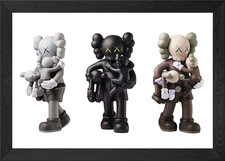 Kaws Framed Wall Art Poster