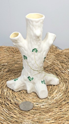 Vintage belleek tree trunk - belleek,