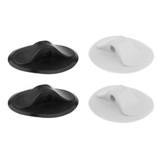 Pack Of 2 Lightweight Oval PVC