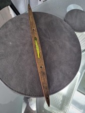 Wood & Brass Spirit Level -