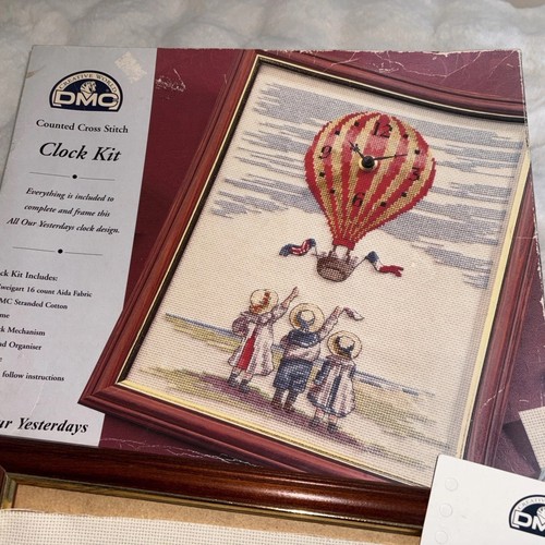 Dmc clock cross stitch kit - dmc, all