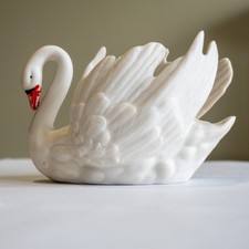 W Germany Goebel White Swan